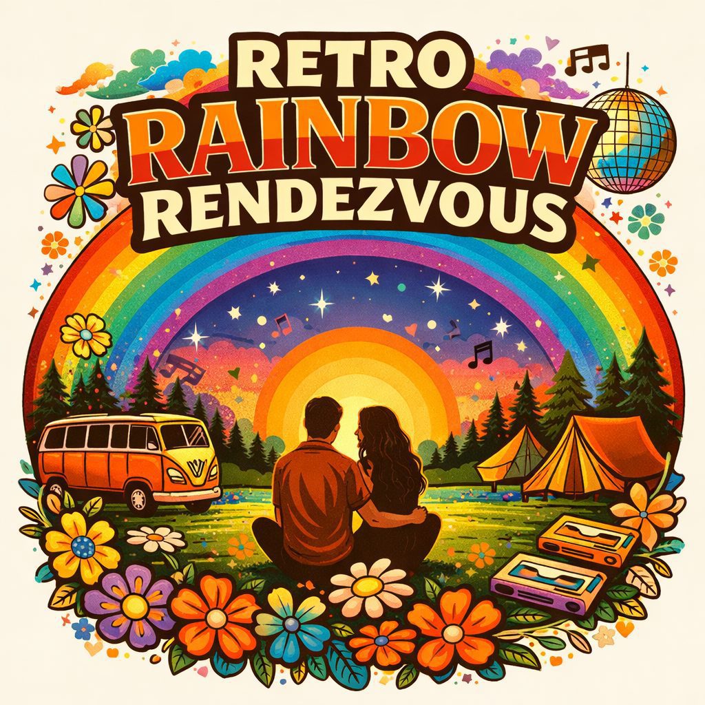 Retro Rainbow Rendezvous